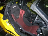 S660の運転席にRS-G GK BK/REDを装着しました。オリジナルシートレールにて低いポジションにて装着しています。